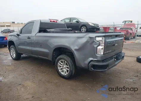 2021 Chevrolet Silverado 1500 4Wd Long Bed Wt from USA, damaged, VIN 3GCNYAEH4MG286049